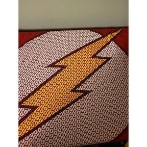 DC Comics The Flash Logo Lightning Bolt Red Shirt Size Medium PreOwned EXCELLENT